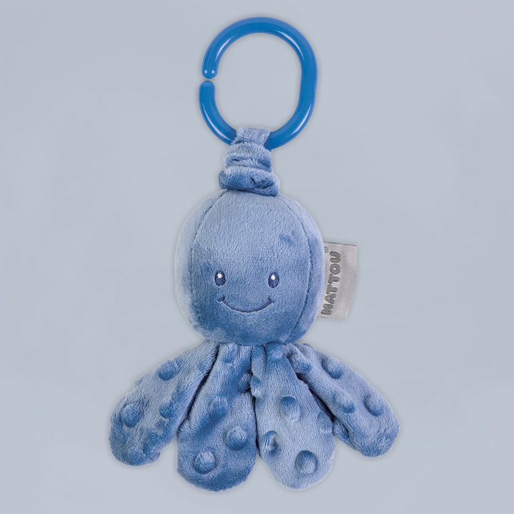 Nattou Lapidou Vibrating Octopus Toy, Dark Blue