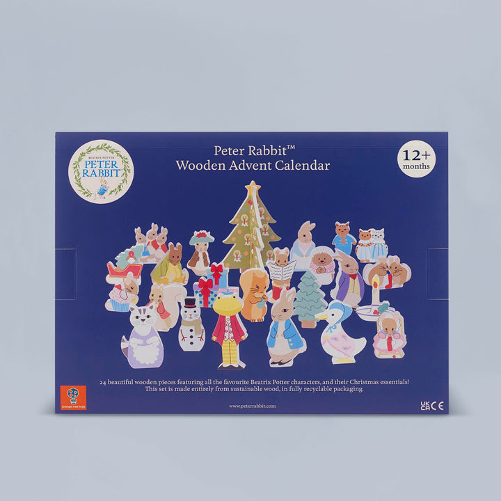 Peter Rabbit Wooden Advent Calendar by Orange Tree Toys