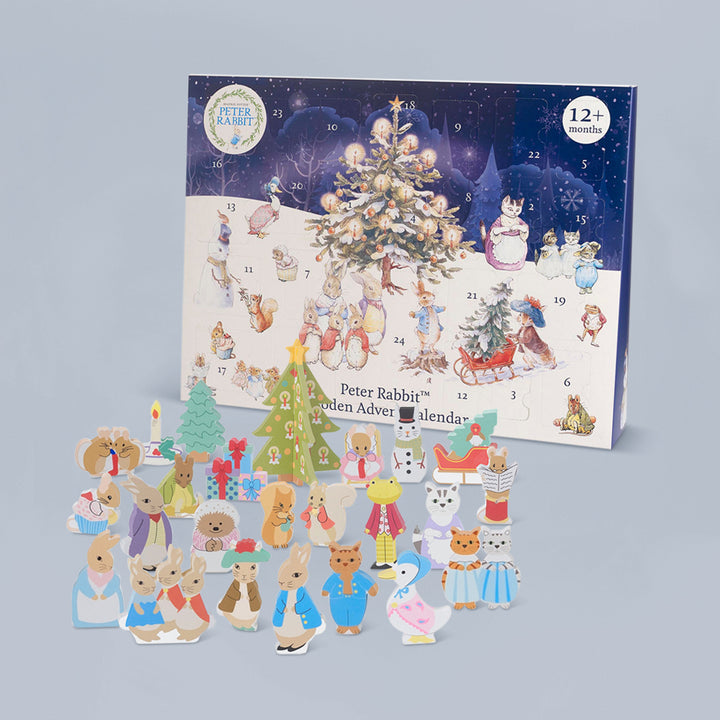 Peter Rabbit Eco-Friendly Wooden Advent Calendar 