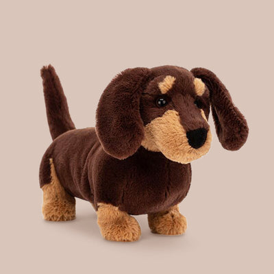 JELLYCAT Otto Sausage Dog Plush Soft Toy Brown Tan 14 in - NEW WITH JELLYCAT Otto Sausage Dog Plush Soft Toy Brown Tan 14 in - NEW WITH