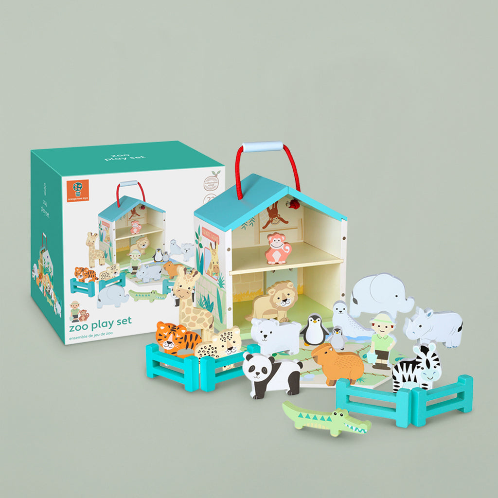 Personalised Zoo Play Set