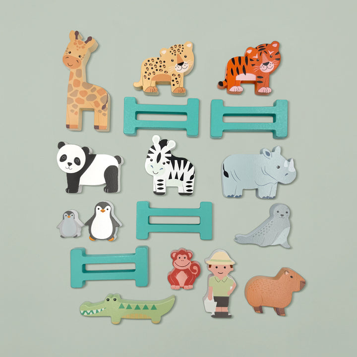 Personalised Zoo Play Set