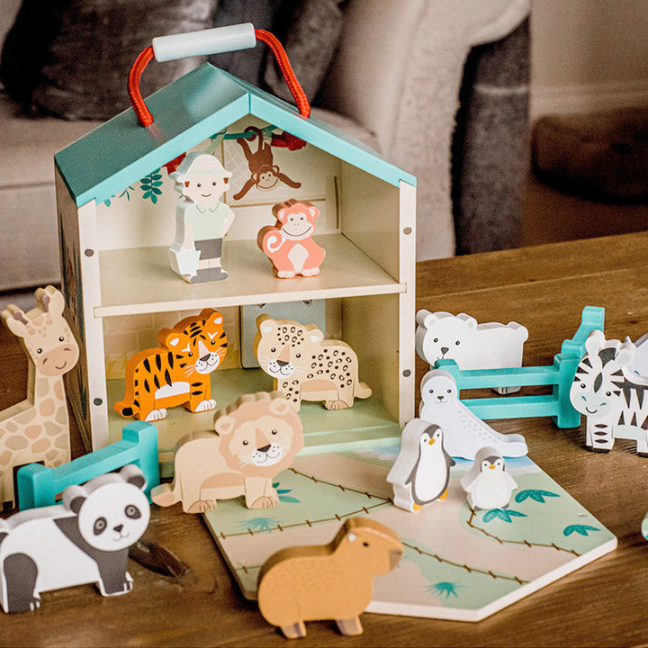 Personalised Zoo Play Set