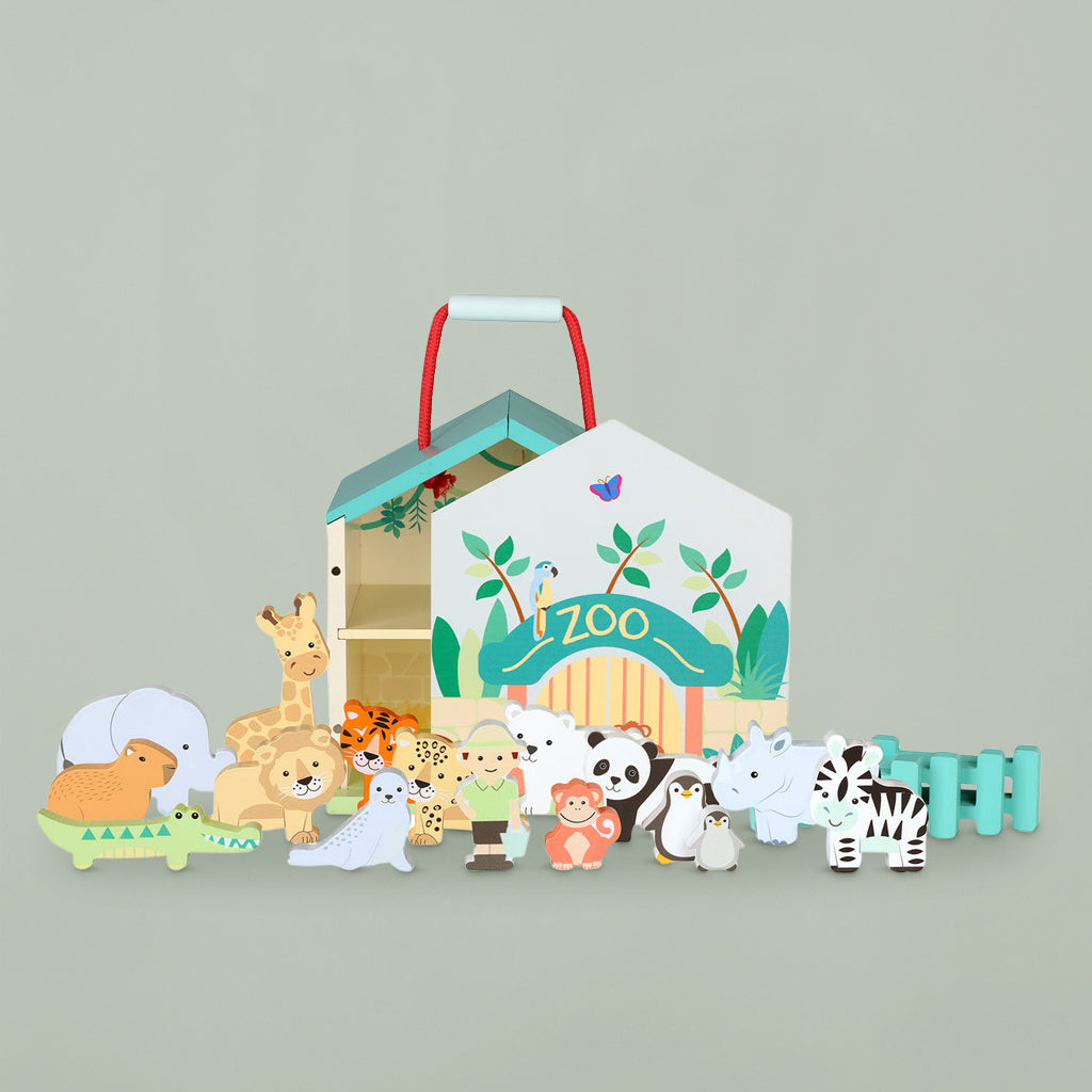 Personalised Zoo Play Set