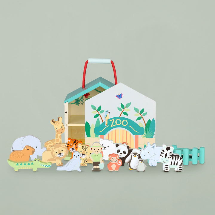 Personalised Zoo Play Set