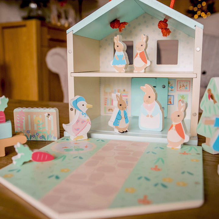 Orange Tree Toys Wooden Peter Rabbit Play Set