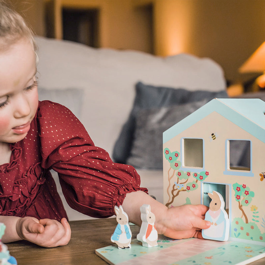 Orange Tree Toys Wooden Peter Rabbit Playset