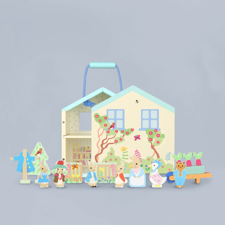 Orange Tree Toys Wooden Peter Rabbit Play Set