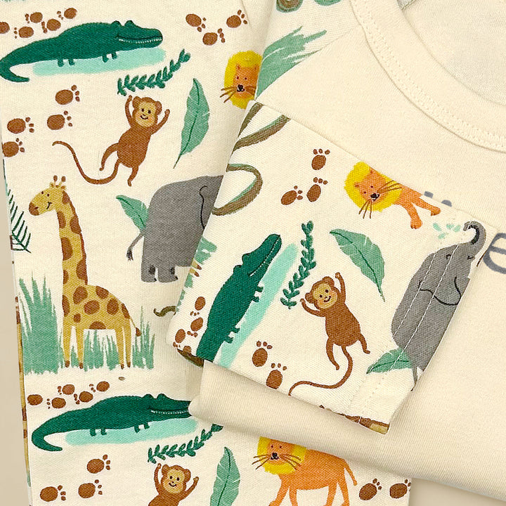 Jungle Balloon And Personalised Pyjamas Birthday Gift Set