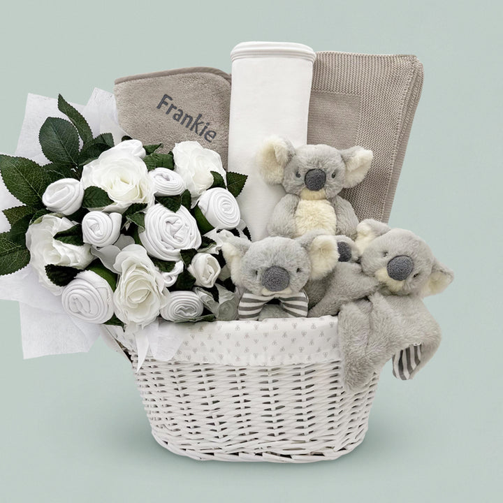 Three Little Koalas Luxury Unisex New Baby Hamper