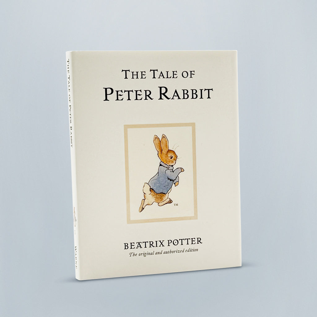 Large Peter Rabbit Soft Toy with Book and Personalised Fleece Blanket Gift Set