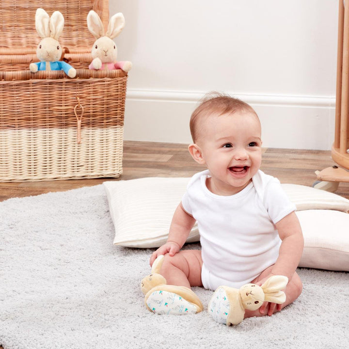 Peter Rabbit Baby's First Booties Set