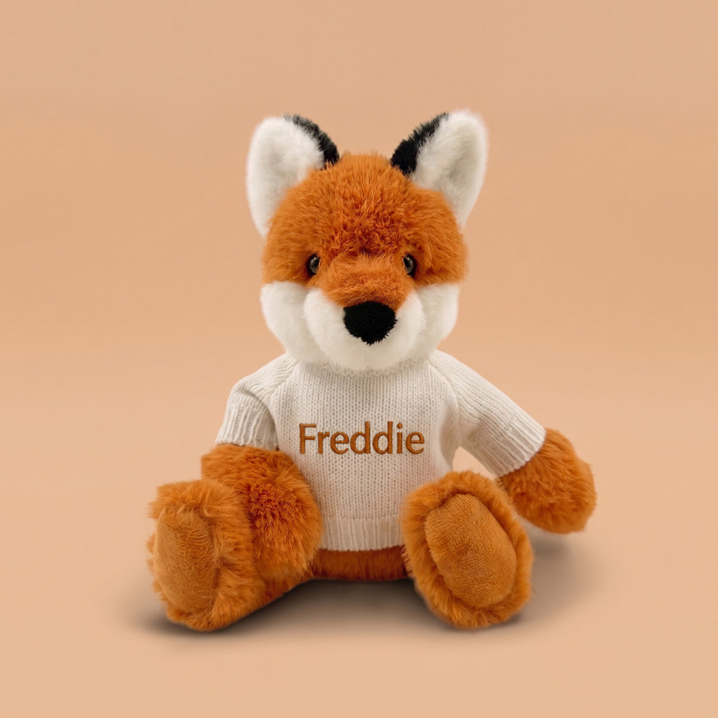 Personalised Felix Fox Soft Toy 20cm