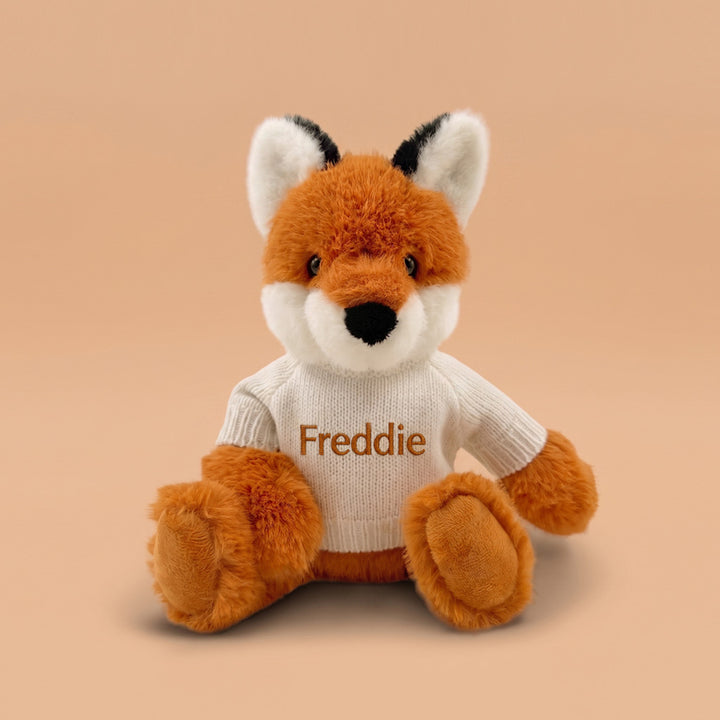 Personalised Felix Fox Soft Toy 20cm