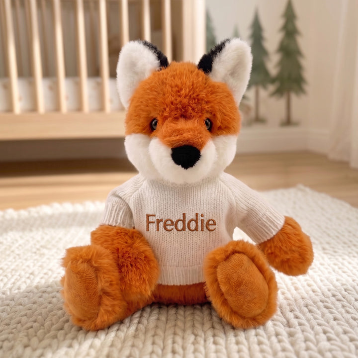 Personalised Felix Fox Soft Toy 20cm