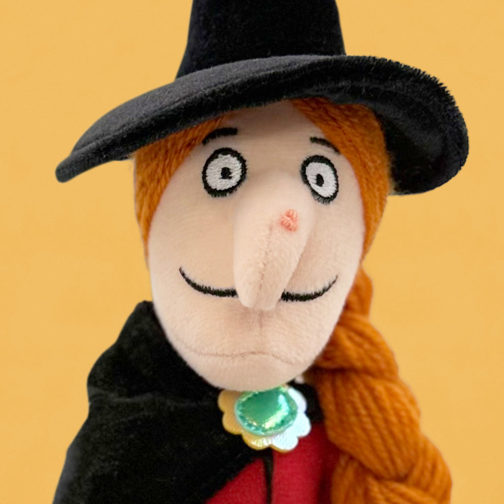 Room on the Broom Witch with Broom Soft Toy