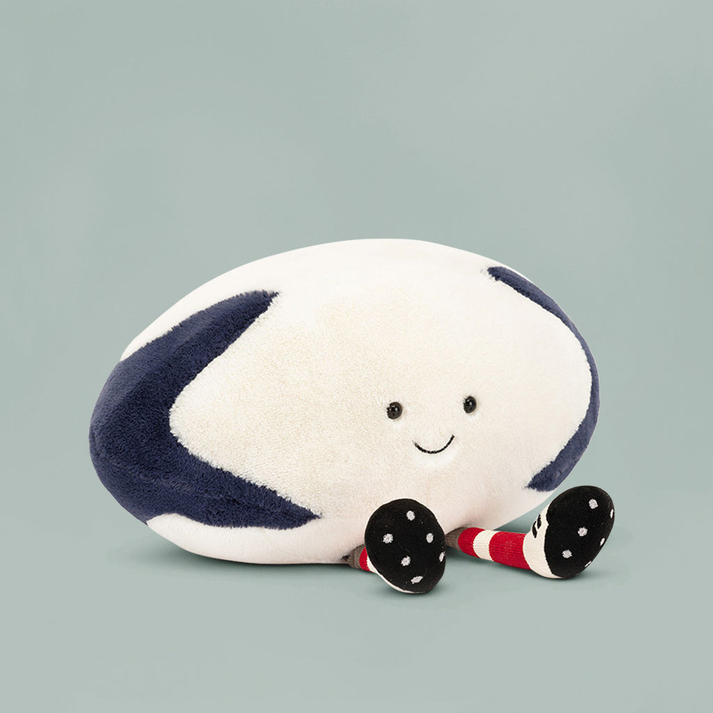 Jellycat Amuseable Sports Rugby Ball Soft Toy