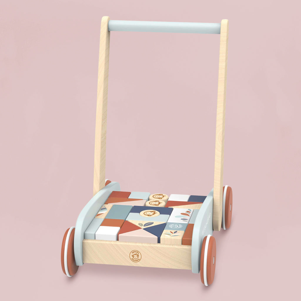 Speedy Monkey Block Baby Walker