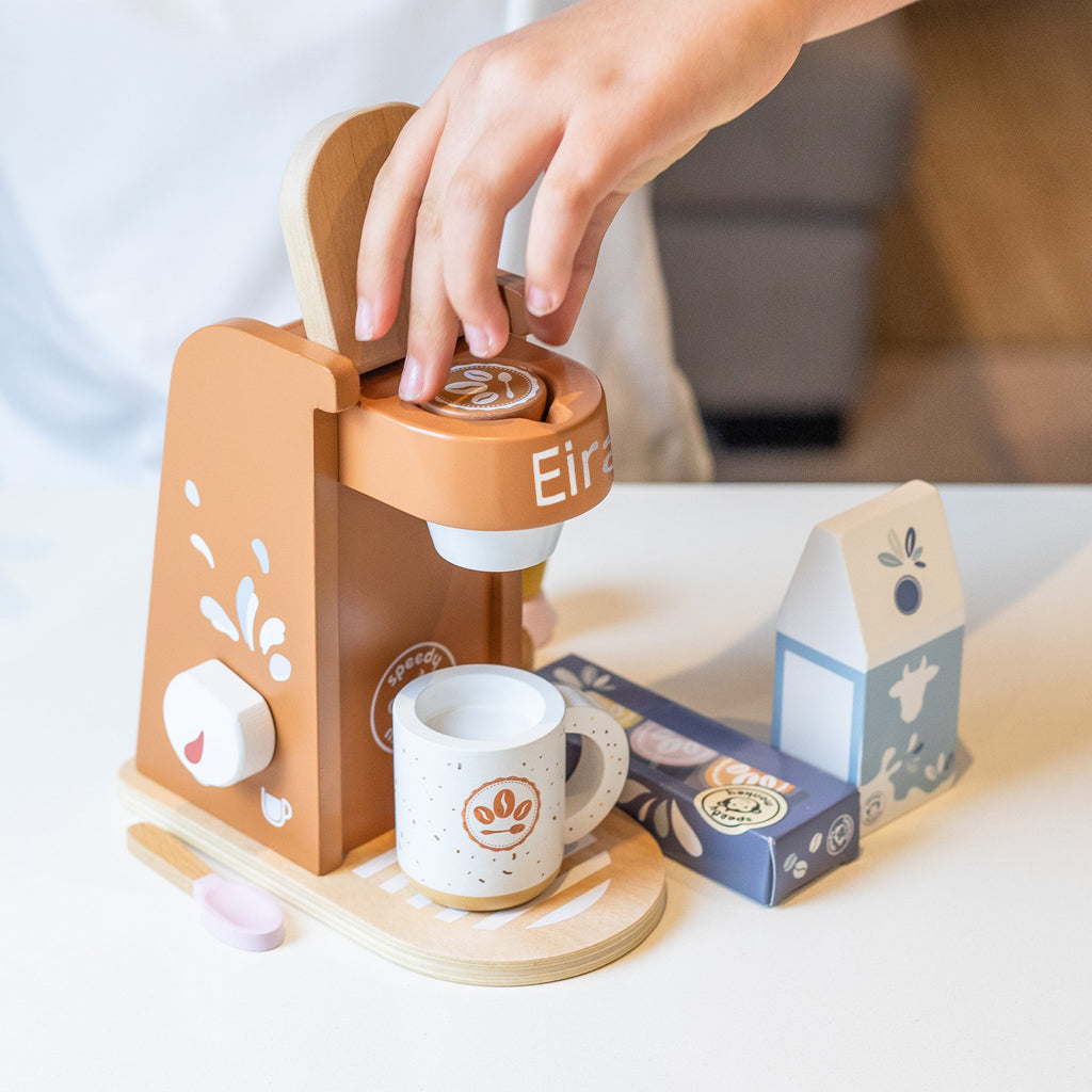 Speedy Monkey Personalised Wooden Tea Set