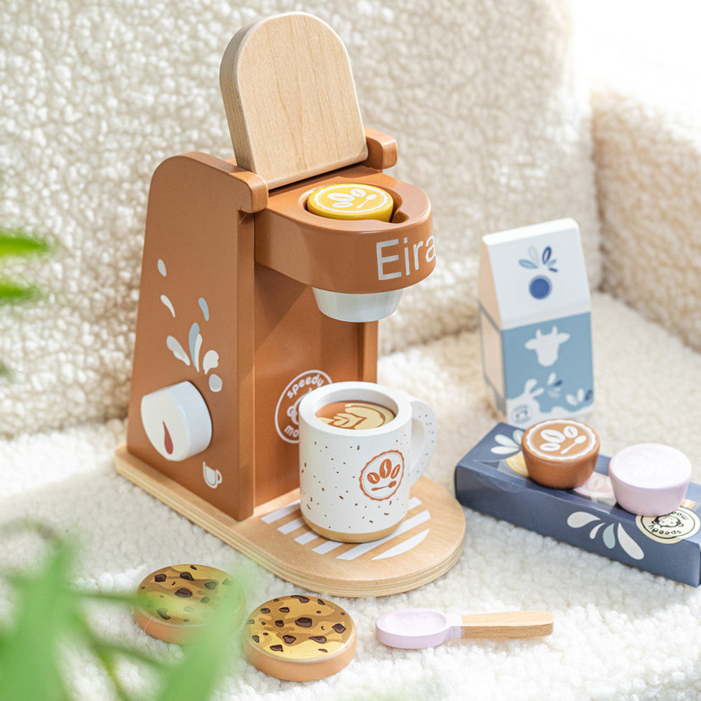 Personalised Wooden Coffee Machine 