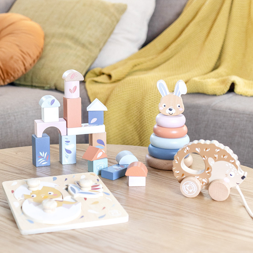 Child's Wooden Toy Selection