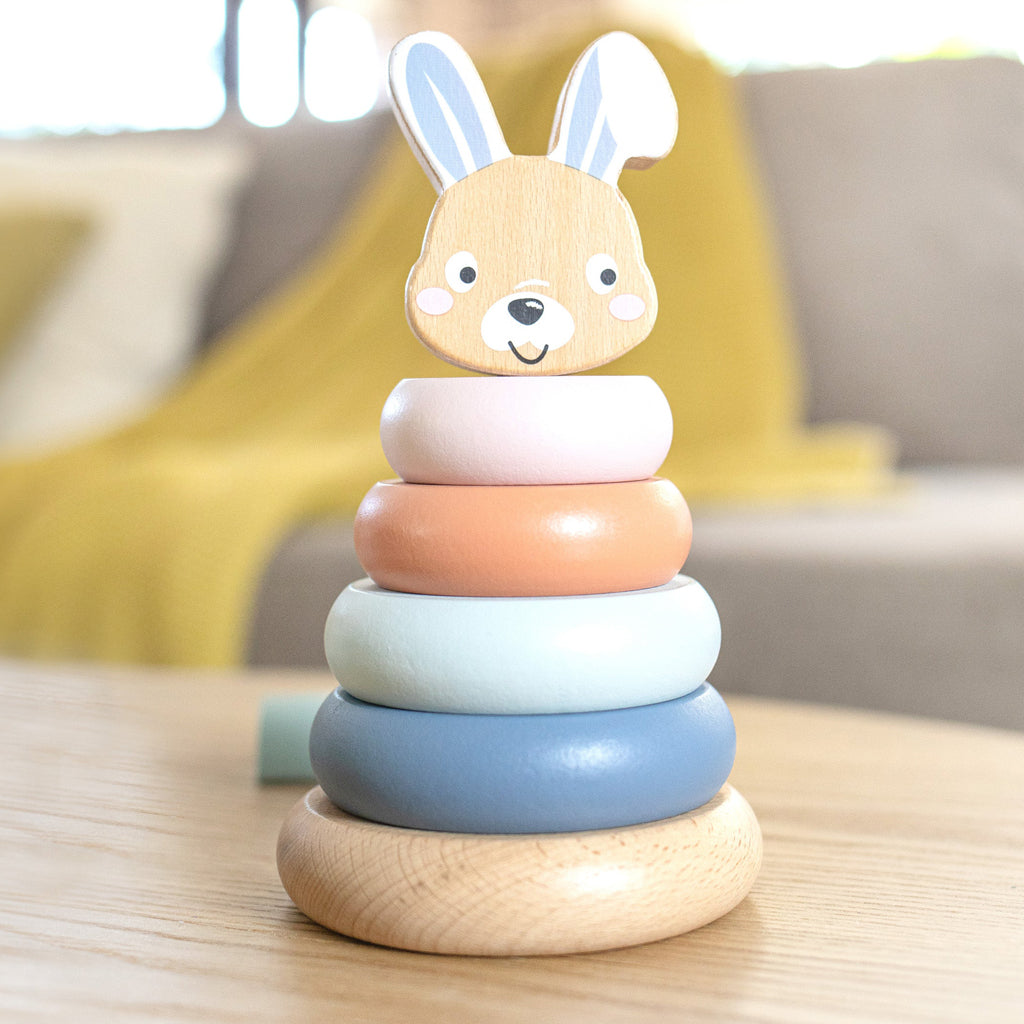 Wooden Stacking Ring Toy