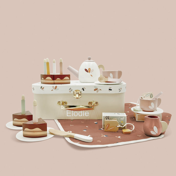 Speedy Monkey Personalised Birthday Tea Set