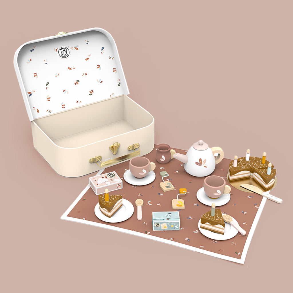 Speedy Monkey Birthday Tea Set Contents