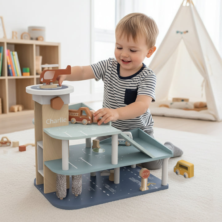 Personalised Garage Playset