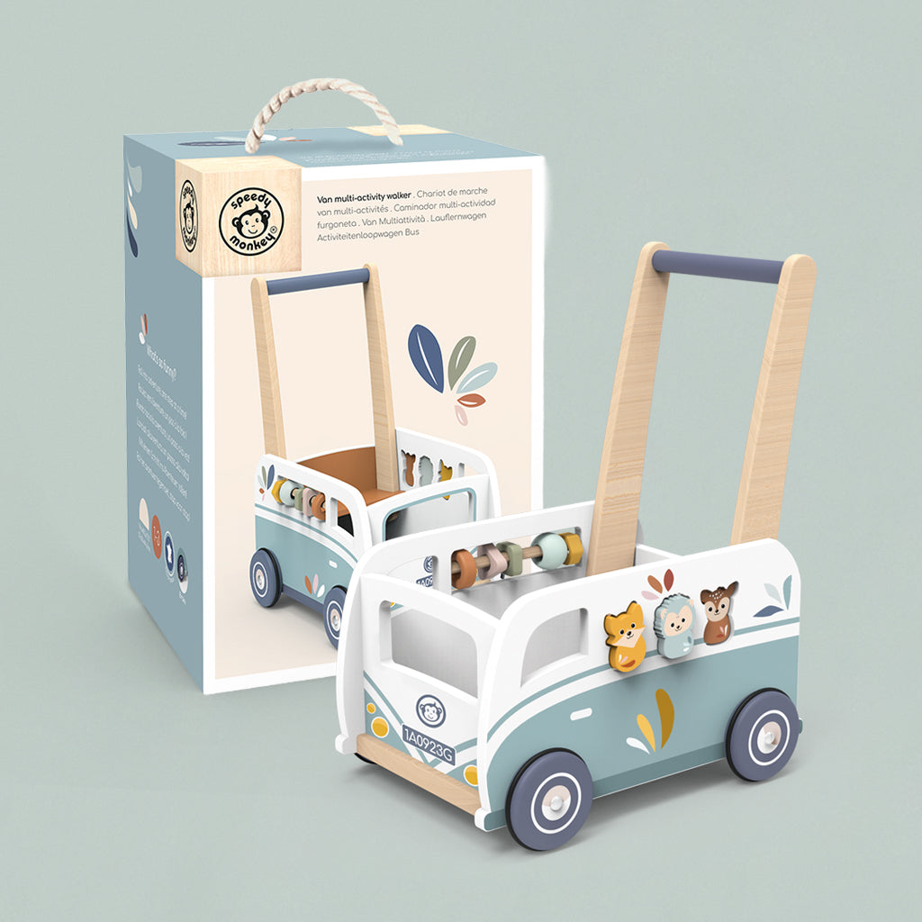 Speedy Monkey Van Multi-Activity Walker