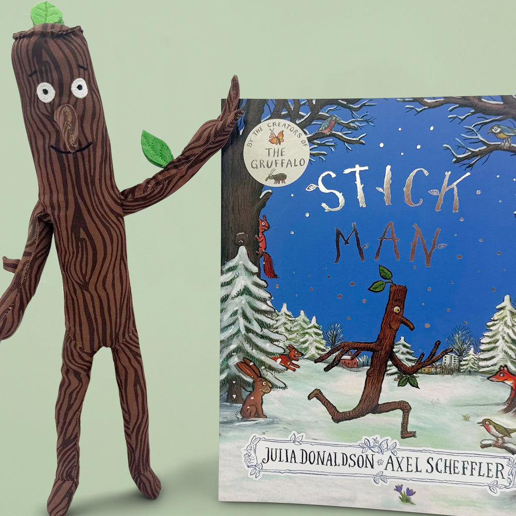 Stick Man Soft Toy and Book Gift Set