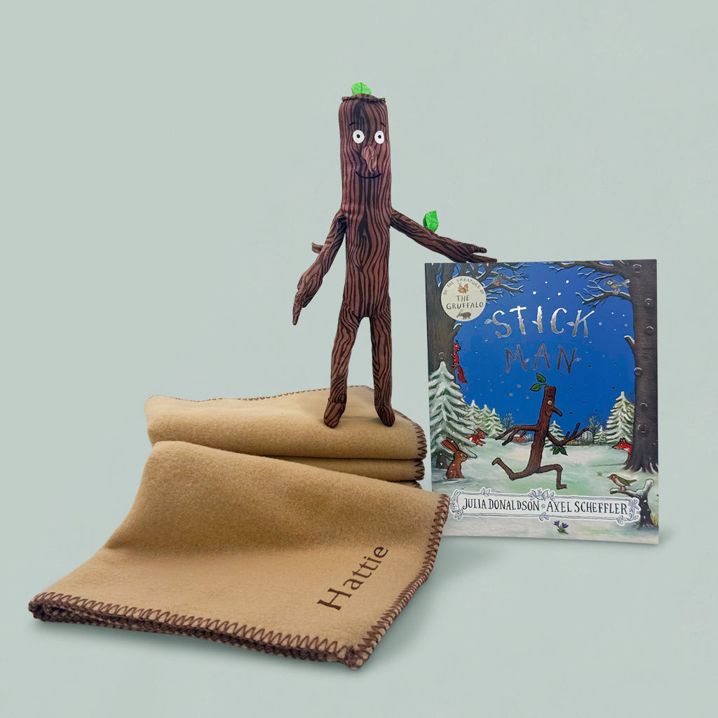Personalised Stick Man Toddler Gift Set