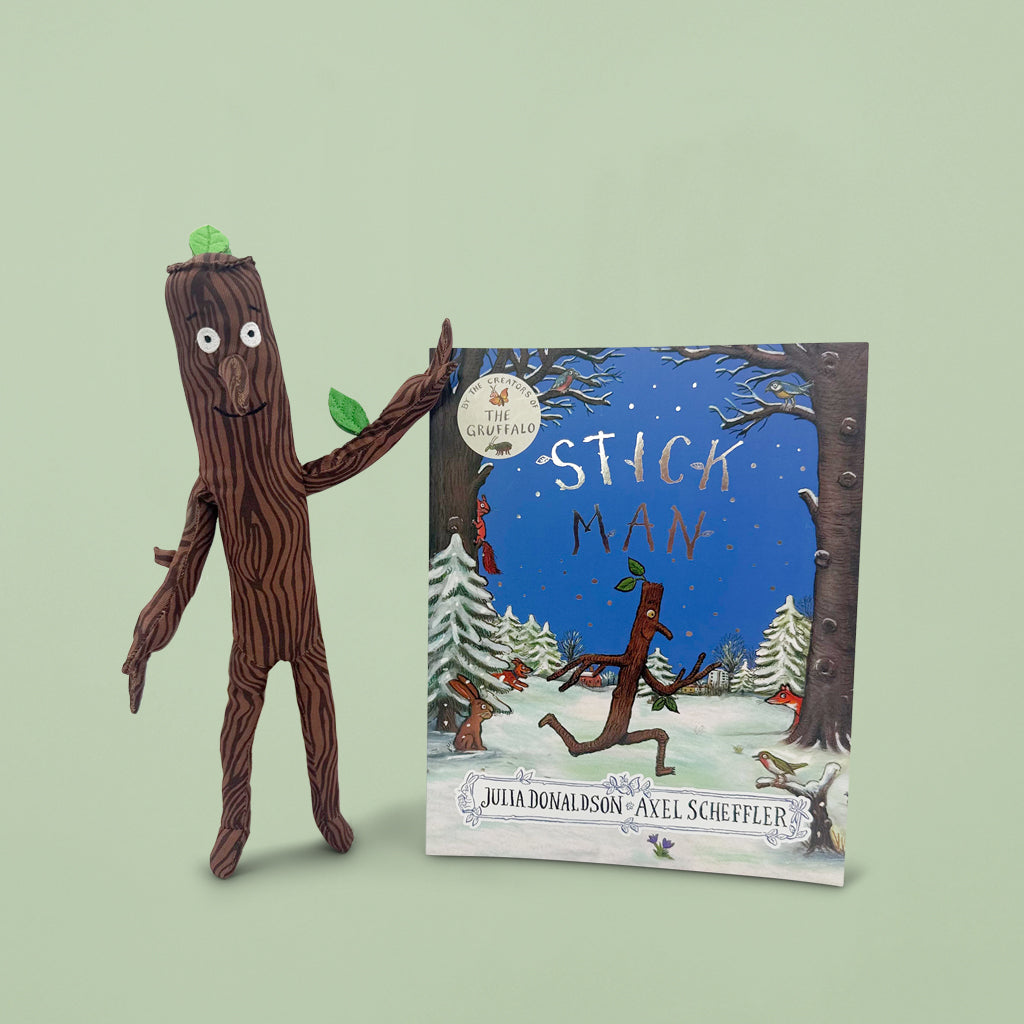 Stick Man Soft Toy and Book Gift Set