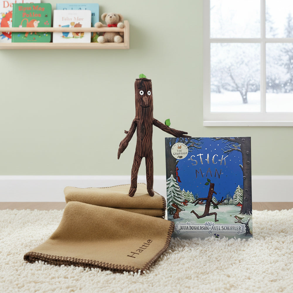 Personalised Stick Man Toddler Gift Set