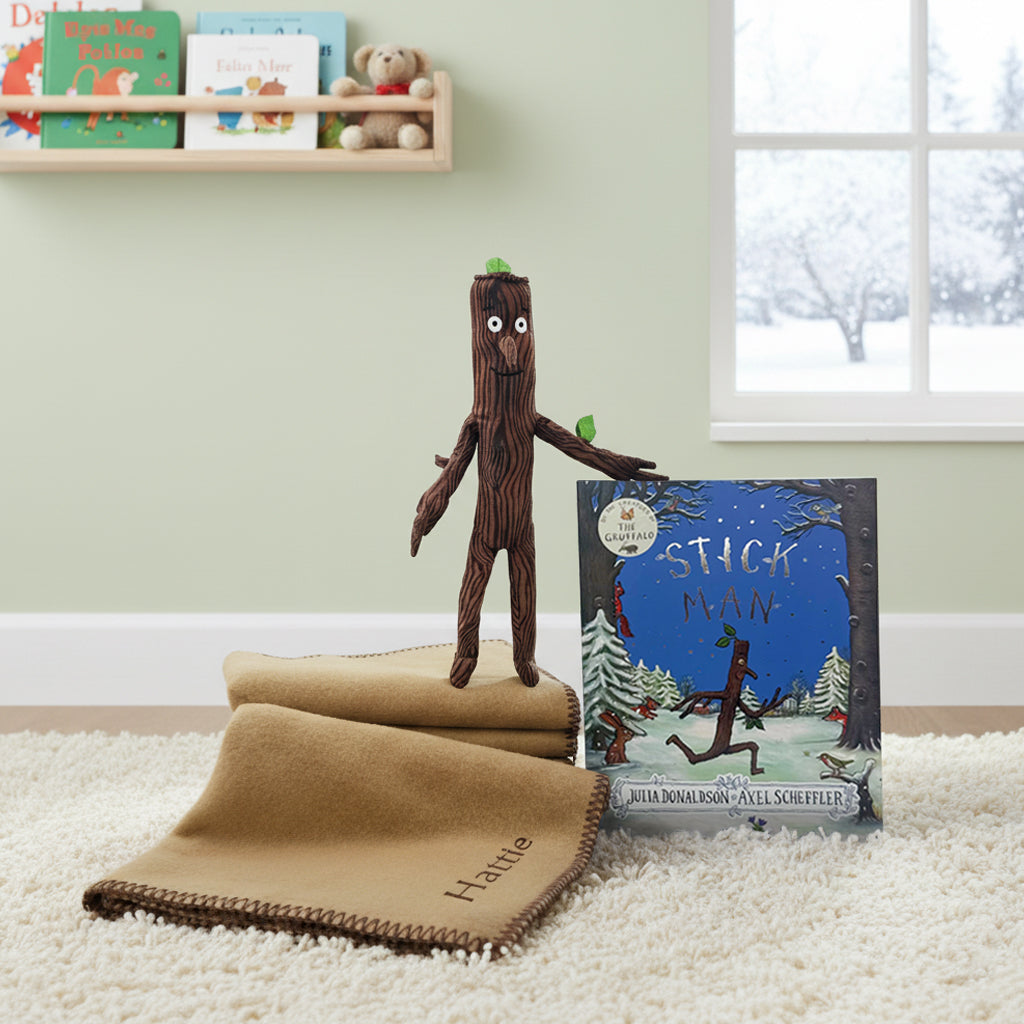 Personalised Stick Man Toddler Gift Set