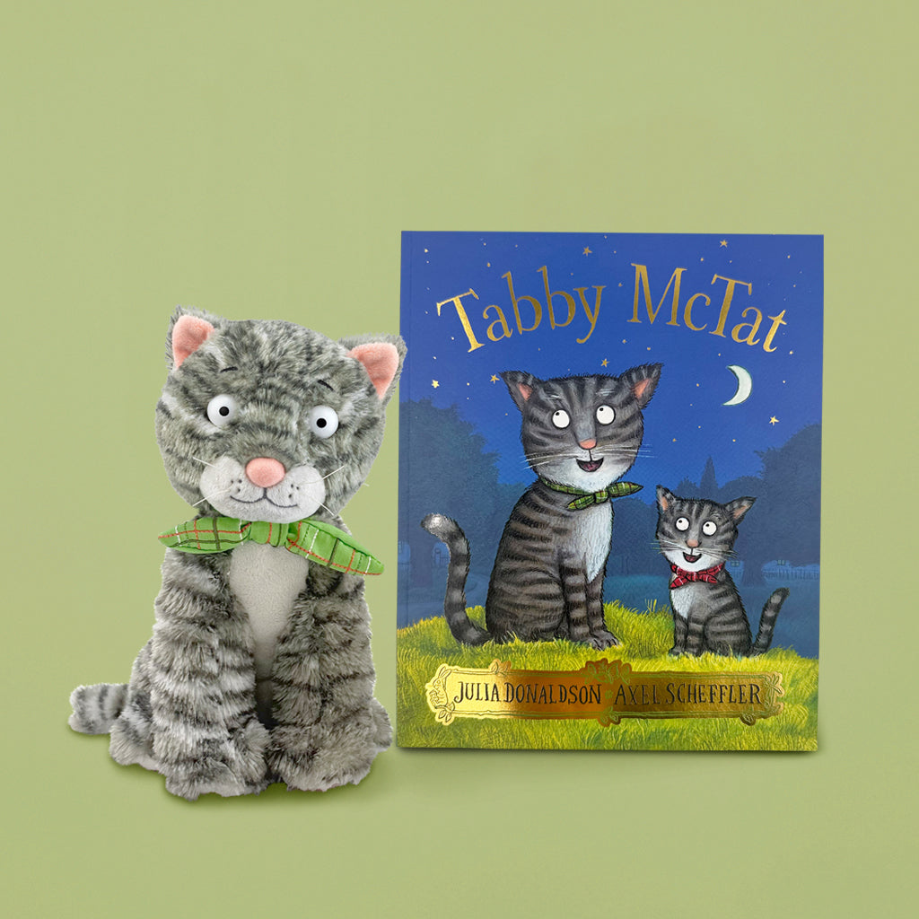 Tabby McTat Soft Toy and Book Toddler Gift Set 