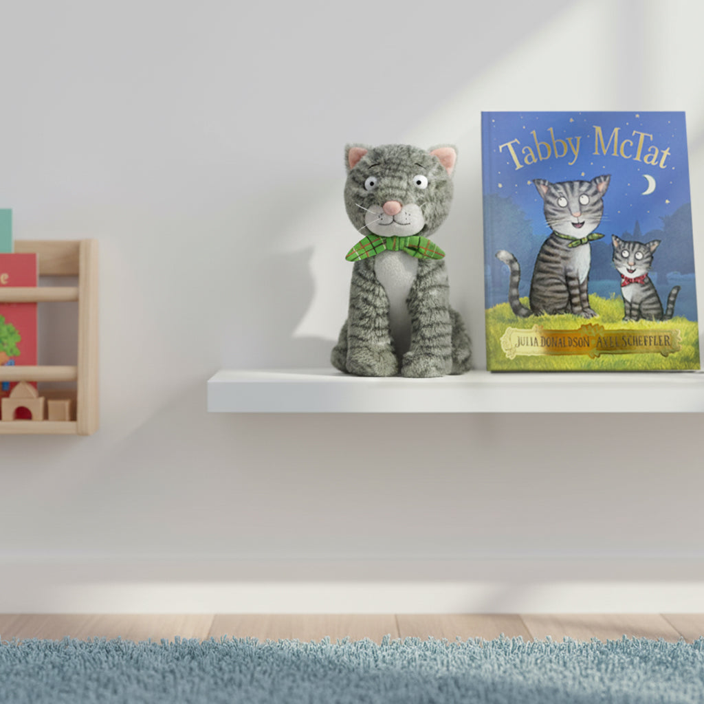 Tabby McTat Soft Toy and Book Toddler Gift Set 
