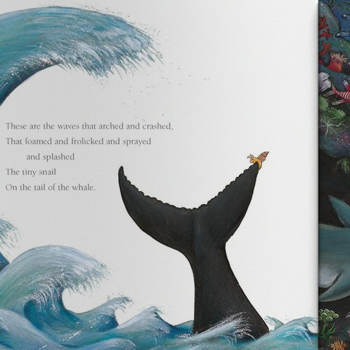 The Snail And The Whale Book Paperback Books Books For Children and-as-she-gazed-she-sniffed-and-sighed-the-sea-is-deep-and-the
