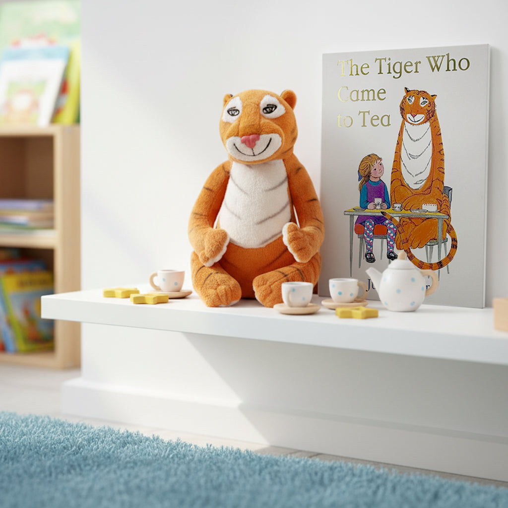 The Tiger Who Came To Tea Soft Toy and Storybook