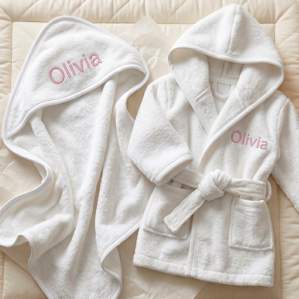 Personalised Cosy Cuddles Gift Set Pink -1-2 Years