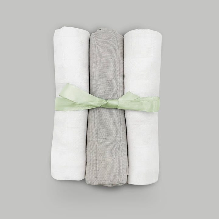 Personalised Little Grey Bunny Welcome Baby Hamper