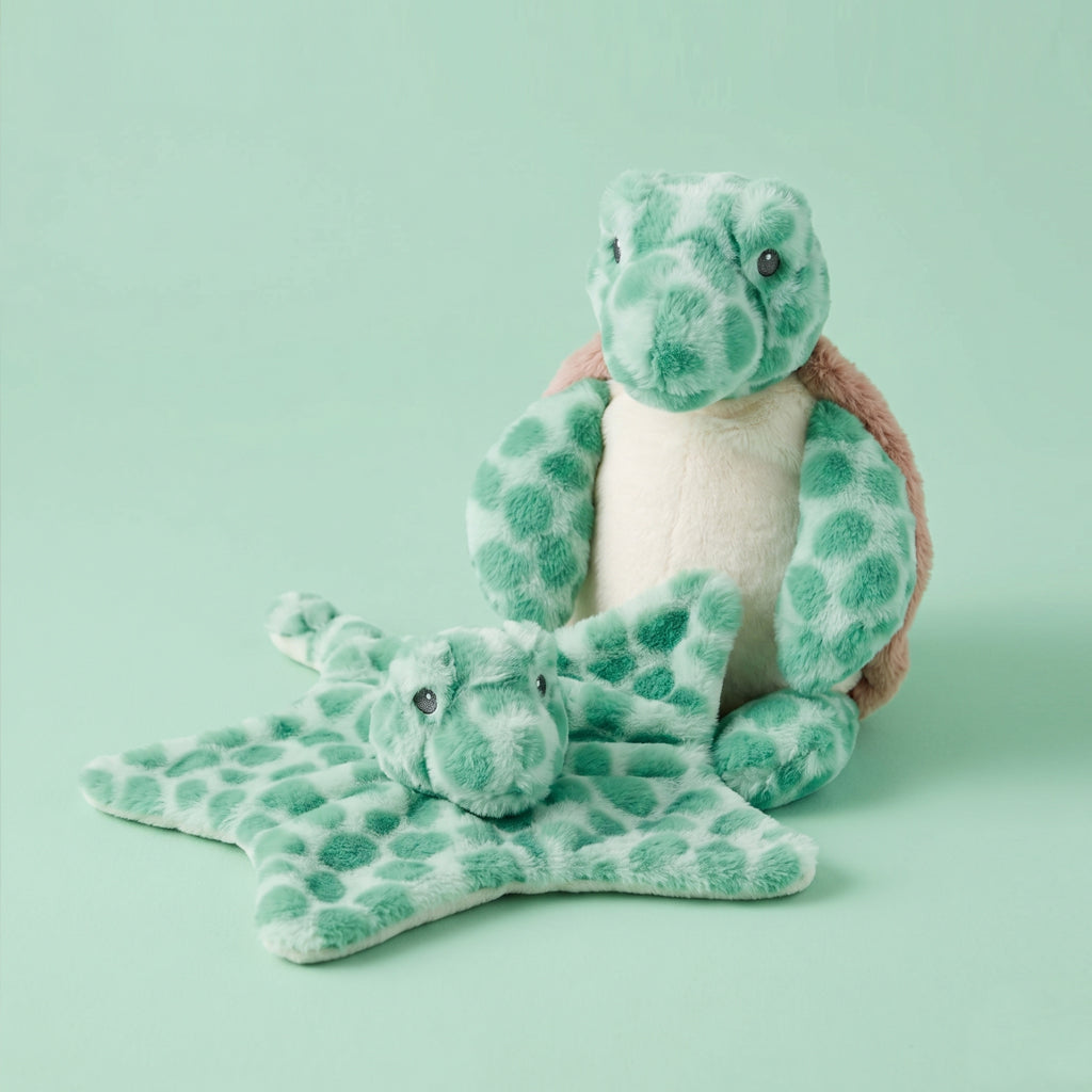 Timothy Turtle Soft Toy and Comforter Gift Set