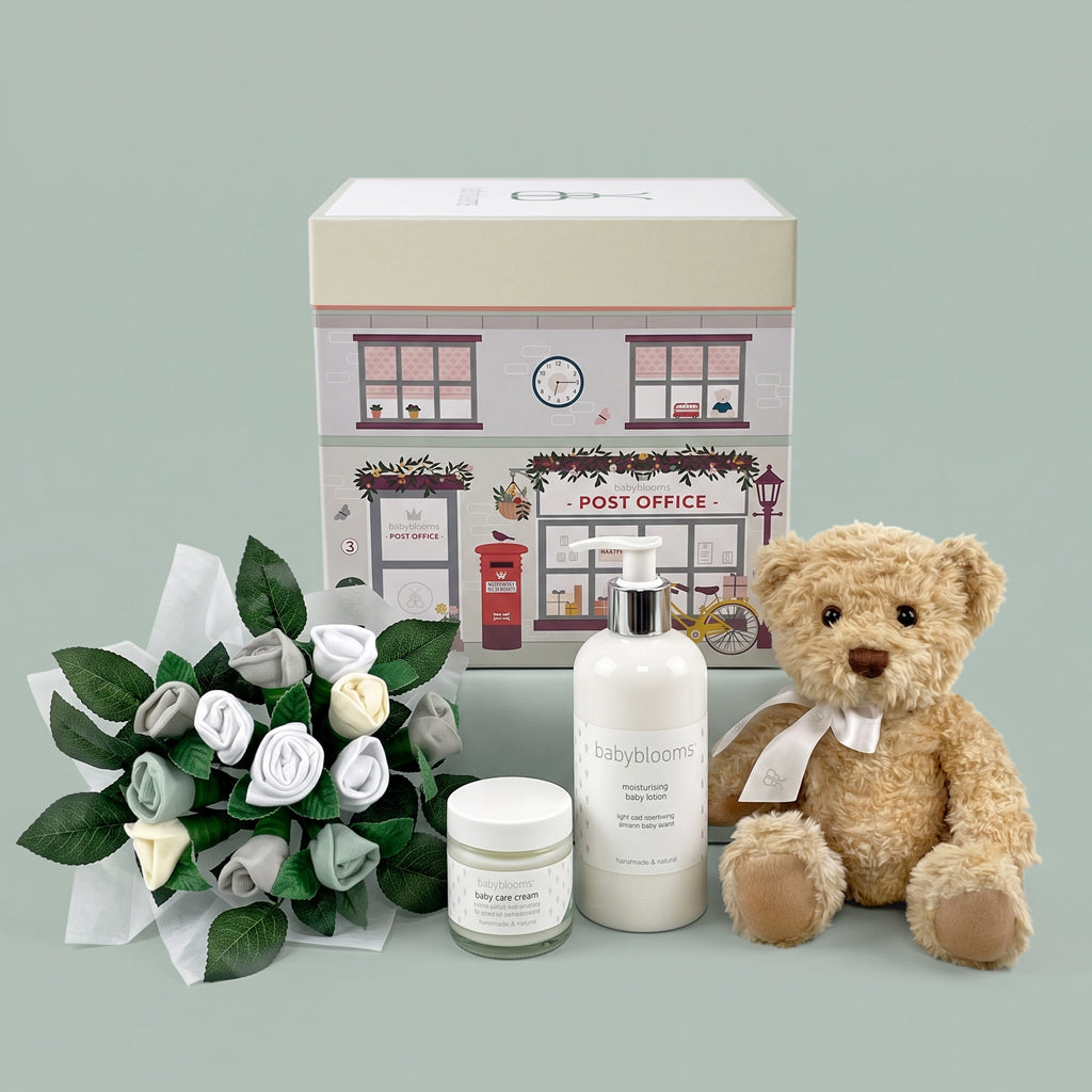 Bertie Bear Welcome Baby Hamper, Neutral