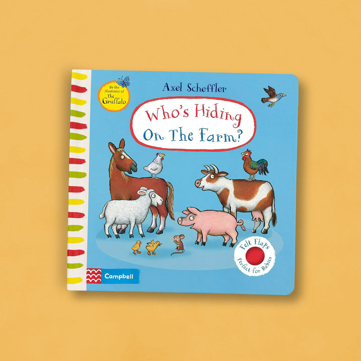 Who's Hiding on the Farm? Board Book