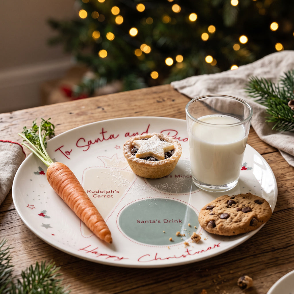 Santa's Christmas Eve Plate