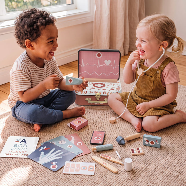 Personalised Speedy Monkey Doctors Set 