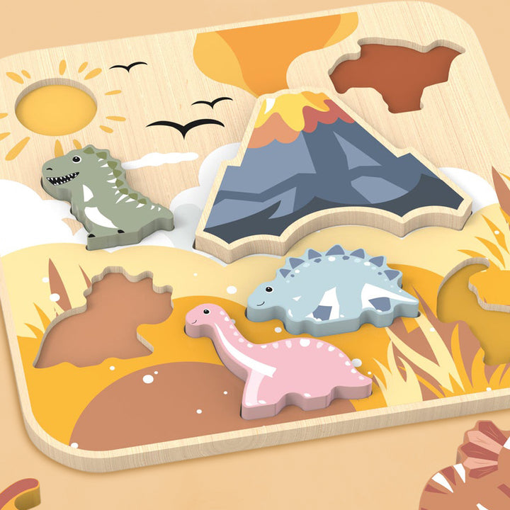 Speedy Monkey Jumbo Dinosaur Chunky Puzzle 