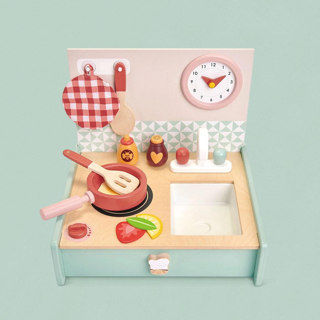 Tender Leaf Toys Wooden Kitchenette