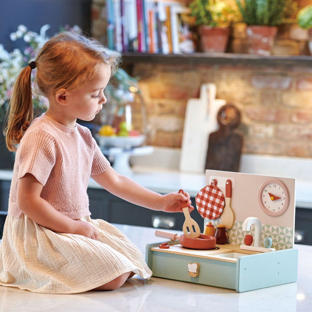Tender Leaf Toys Wooden Kitchenette