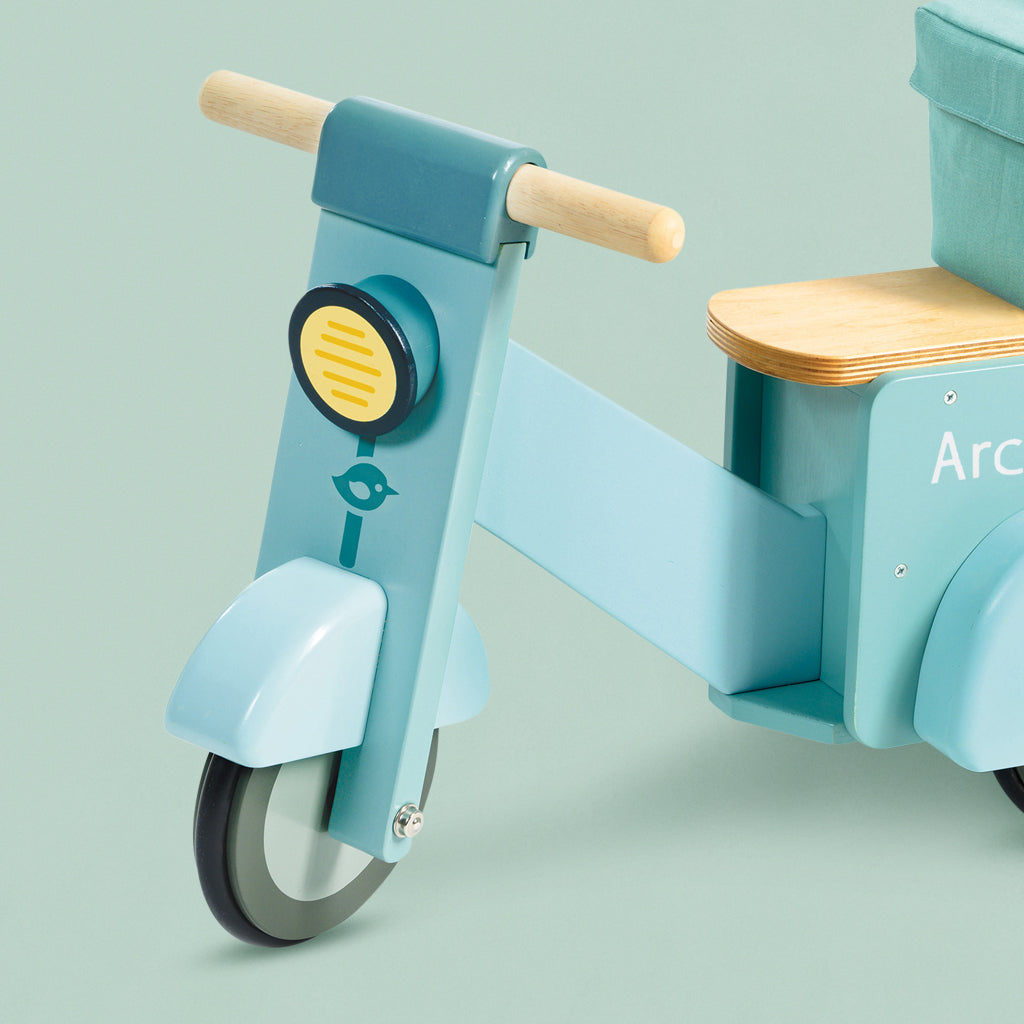 Tender Leaf Personalised Delivery Scooter Ride On Toy